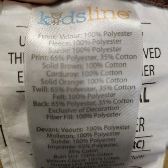 Kidsline Jungle Monkeys Elephant Birds 123 crib toddler Comforter Quilt Blanket - Picture 4 of 10